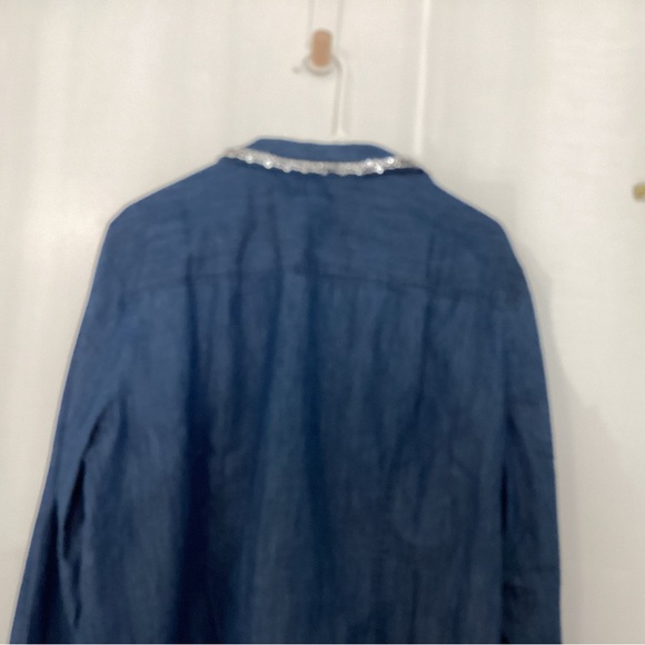 Talbots’s Lightweight Blue Jean Jackett New with Tag - Picture 5 of 9